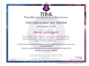 Iryna Wood Education Certificates