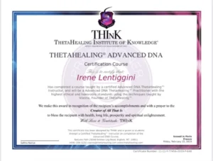 Iryna Wood Education Certificates