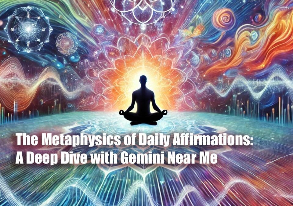 The Metaphysics of Daily Affirmations: A Deep Dive with Gemini Near Me