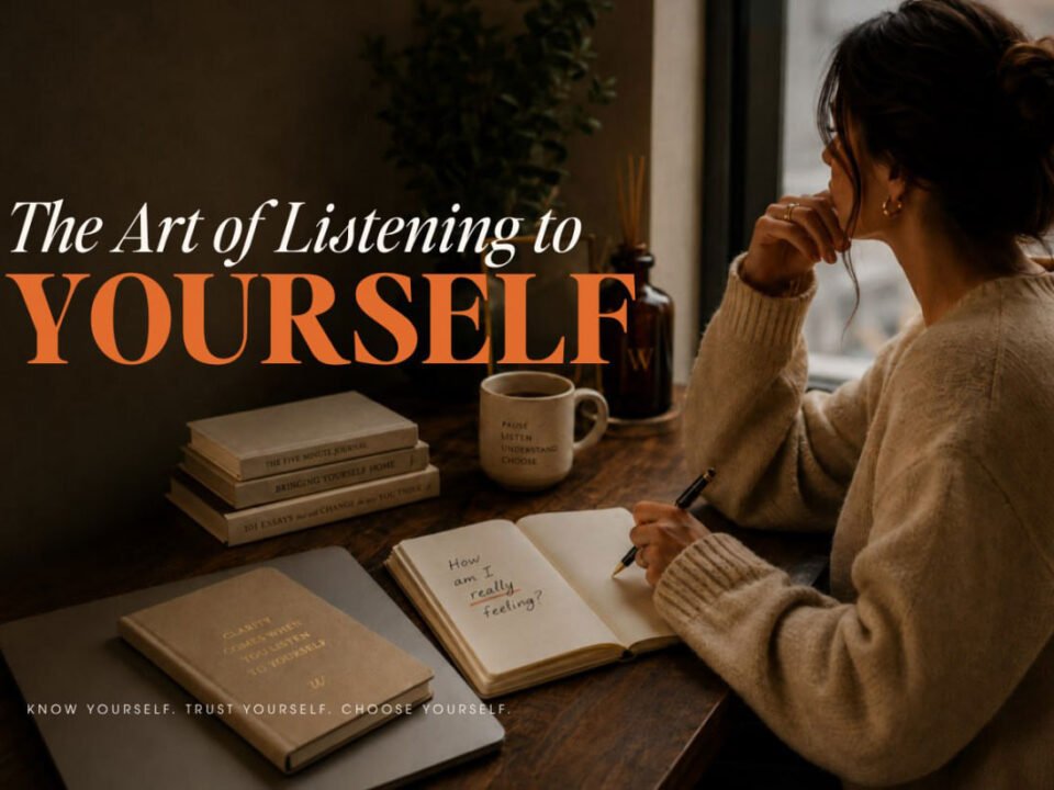 Emotional Intelligence Begins With Learning to Listen to Yourself